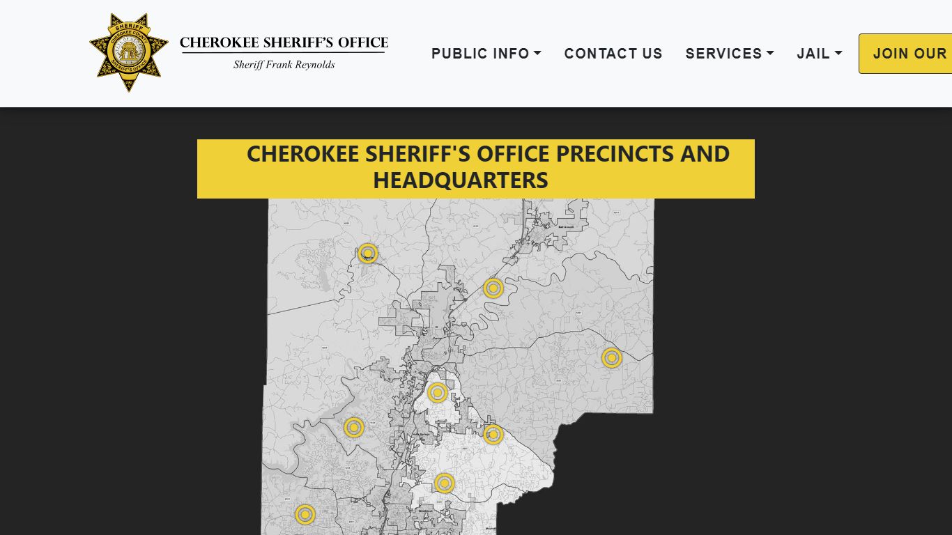 Contact Us - Sheriff - Cherokee County, Ga